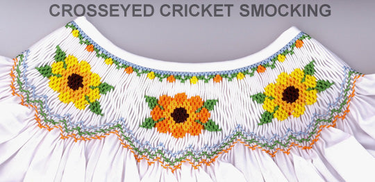 Picture Smocking on a Bishop – Crosseyed Cricket Smocking